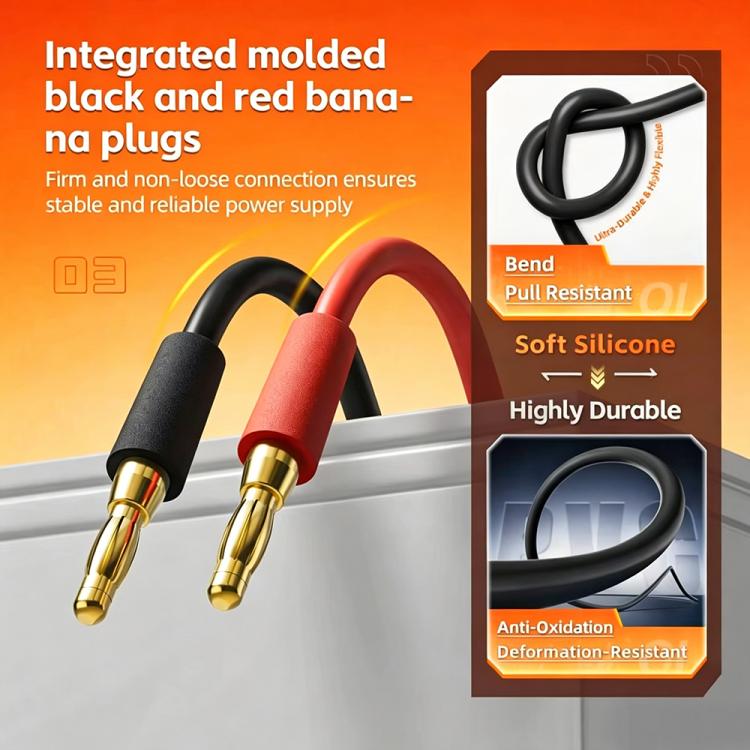 Câble de charge MR.YANG D03 16 en 1 avec détection d'alimentation CC pour iPhone 8-17 Pro Max / Android, MR.YANG D03