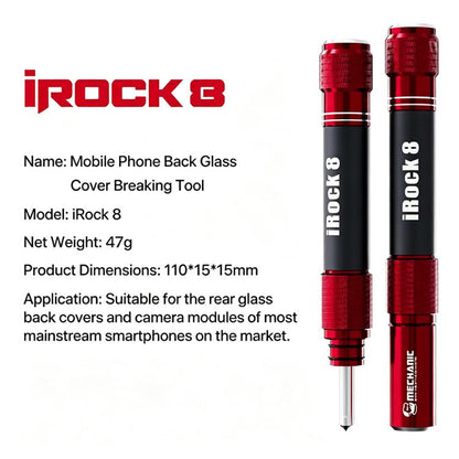 Outil de démontage du couvercle arrière en verre MECHANIC iRock 8