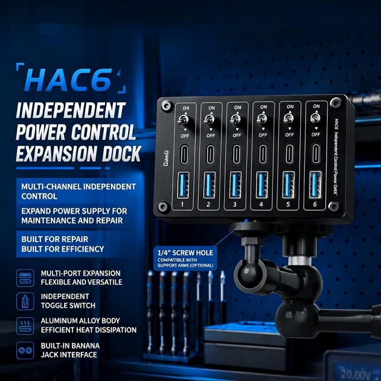 Station d'alimentation à contrôle indépendant QIANLI HAC6