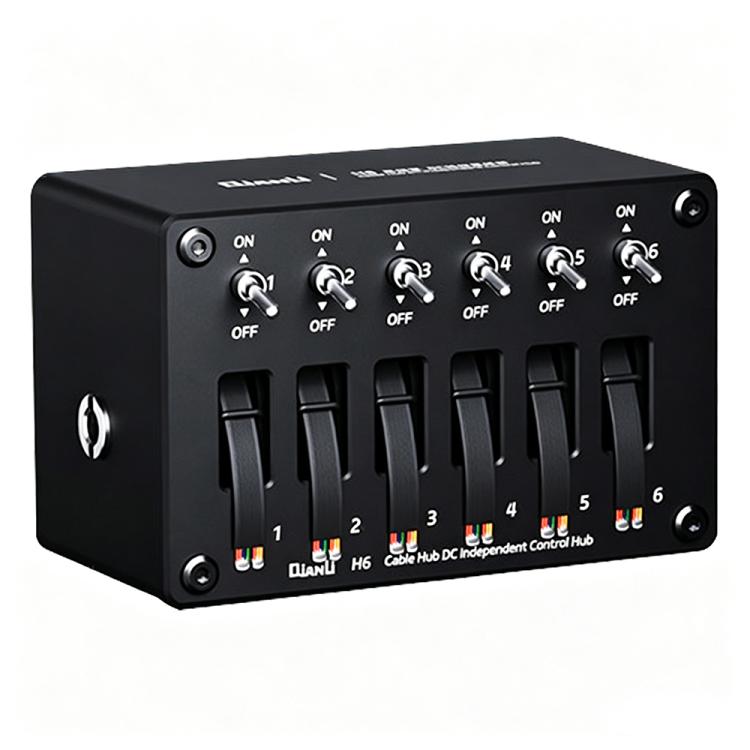 QIANLI H6 Hub d'alimentation universel CC Hub de contrôle indépendant
