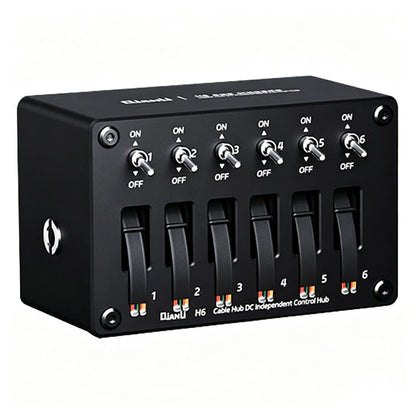 QIANLI H6 Hub d'alimentation universel CC Hub de contrôle indépendant