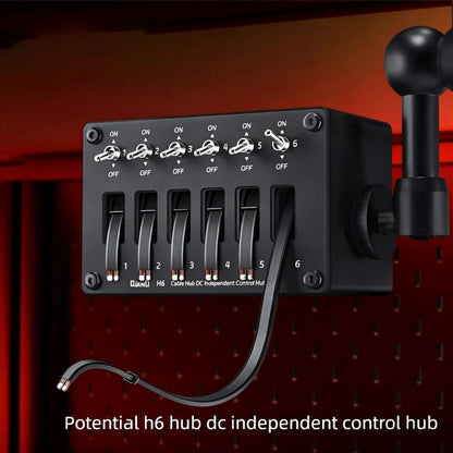 QIANLI H6 Hub d'alimentation universel CC Hub de contrôle indépendant