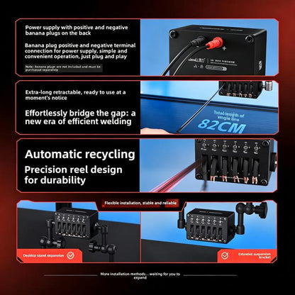 QIANLI H6 Hub d'alimentation universel CC Hub de contrôle indépendant
