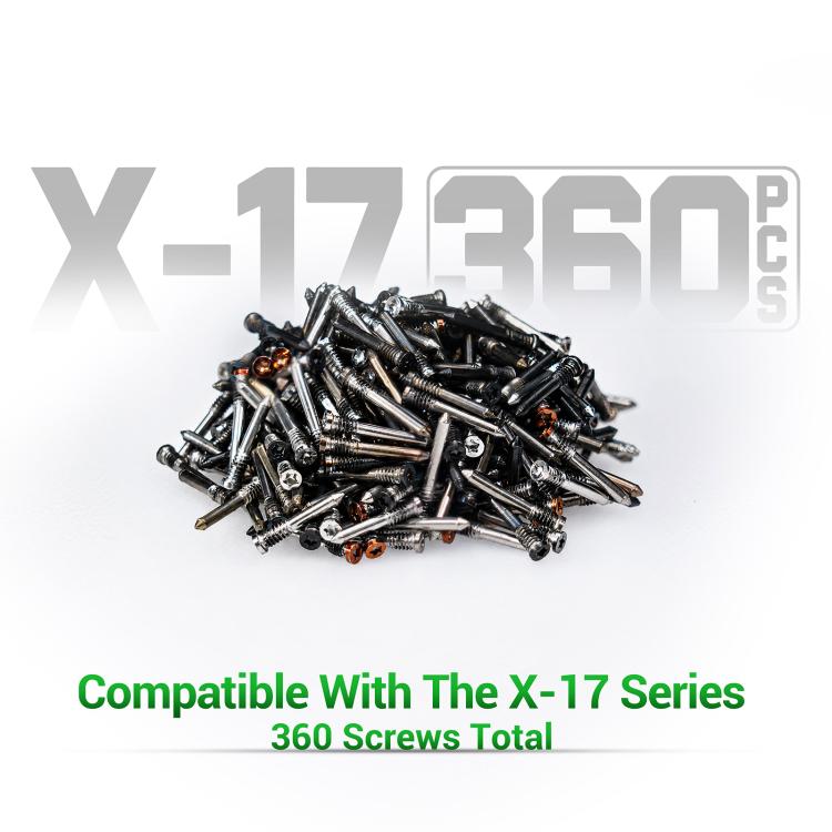 Kit de vis Pentalobe 8 couleurs 2UUL SC13 pour port de charge iPhone X-17 Pro Max