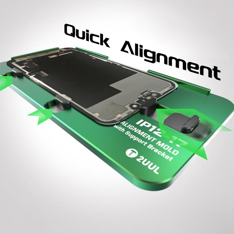 Moule d'alignement magnétique pour la lamination d'écran 2UUL SH01 avec support pour iPhone 12-17 Pro Max