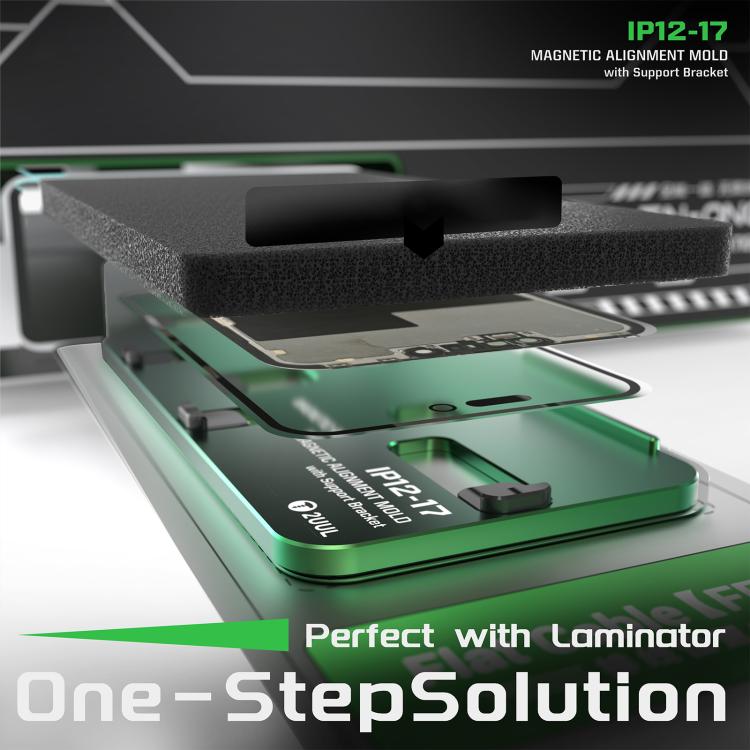 Moule d'alignement magnétique pour la lamination d'écran 2UUL SH01 avec support pour iPhone 12-17 Pro Max