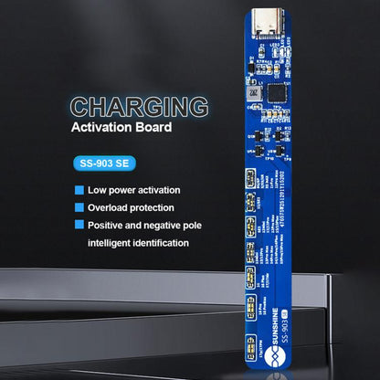 Carte d'activation de charge de batterie SUNSHINE SS-903 SE pour iPhone 8-16 Pro Max / SE2 / SE3