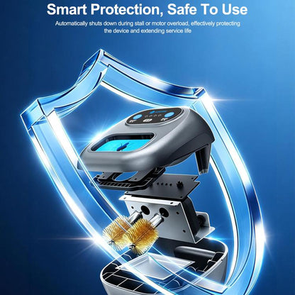 SUNSHINE S4 Nettoyeur de pointes de fer à souder automatique à vitesse réglable, US Plug