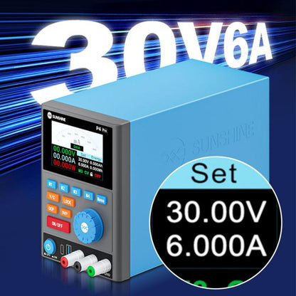 Alimentation électrique intelligente régulée SUNSHINE P4 Pro 30 V / 6 A, AU Plug, EU Plug, UK Plug, US Plug