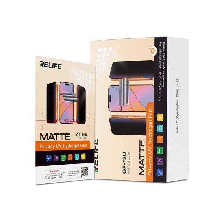 Film de protection solaire mat trempé RELIFE GF-12U avec lampe LED de polymérisation UV