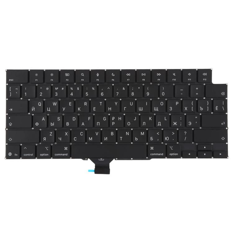 Touches de clavier pour MacBook A3434 A3426 A3427 A3428 A3429 (version US Small Enter), Russian, US Version