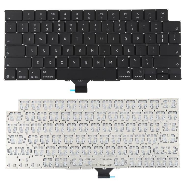 Touches de clavier pour MacBook A3434 A3426 A3427 A3428 A3429 (version US Small Enter), Russian, US Version