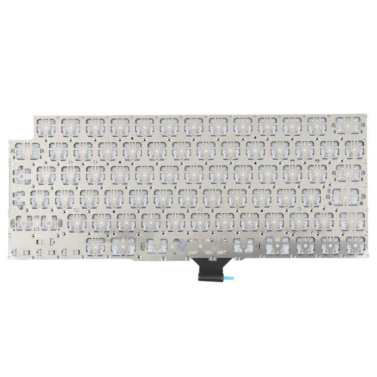 Touches de clavier pour MacBook A3434 A3426 A3427 A3428 A3429 (version Royaume-Uni avec grande entrée), German, Spain, Russian, EU Version English