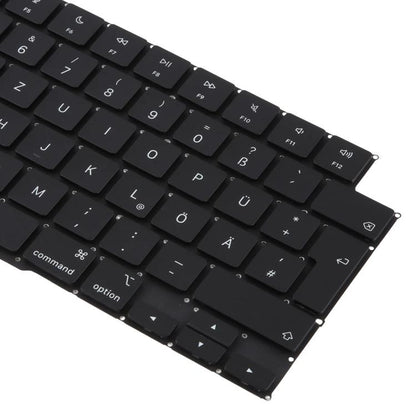 Touches de clavier pour MacBook A3434 A3426 A3427 A3428 A3429 (version Royaume-Uni avec grande entrée), German, Spain, Russian, EU Version English