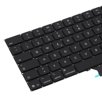Touches de clavier pour MacBook A3434 A3426 A3427 A3428 A3429 (version Royaume-Uni avec grande entrée), German, Spain, Russian, EU Version English