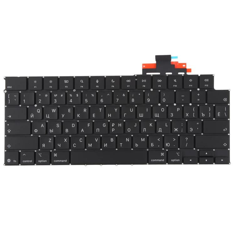 Touches de clavier pour MacBook A3448 A3449 (version US Small Enter), Russian, US Version