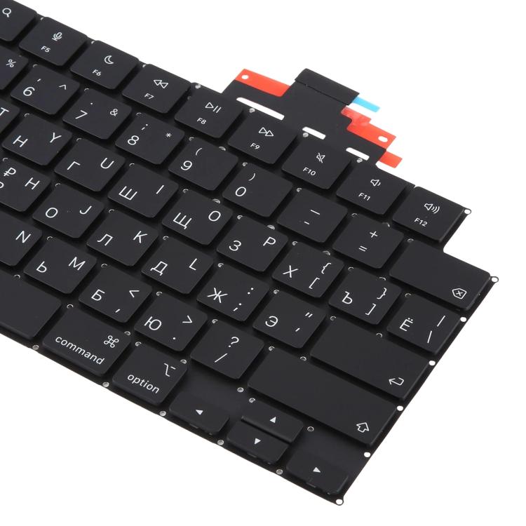 Touches de clavier pour MacBook A3448 A3449 (version US Small Enter), Russian, US Version