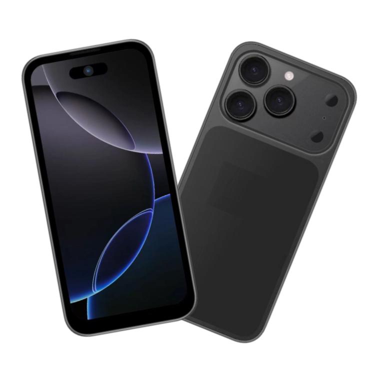 iPhone 17 Pro Max, 1 Go + 16 Go, écran 3,75 pouces, Android 8.1, processeur quadricœur MediaTek MT6580, réseau 3G, double SIM