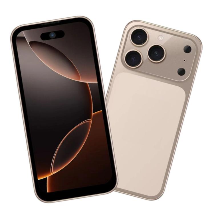 iPhone 17 Pro Max, 1 Go + 16 Go, écran 3,75 pouces, Android 8.1, processeur quadricœur MediaTek MT6580, réseau 3G, double SIM
