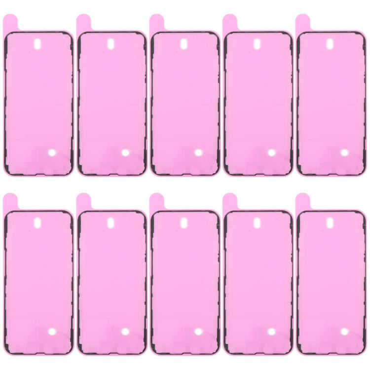Lot de 10 joints adhésifs étanches pour cadre LCD OEM, compatibles avec les tests d'étanchéité., For iPhone 17 Pro Max, For iPhone 17 Pro, For iPhone 17, For iPhone Air, For iPhone 16 Pro Max, For iPhone 16 Pro, For iPhone 16 Plus, For iPhone 16       ...