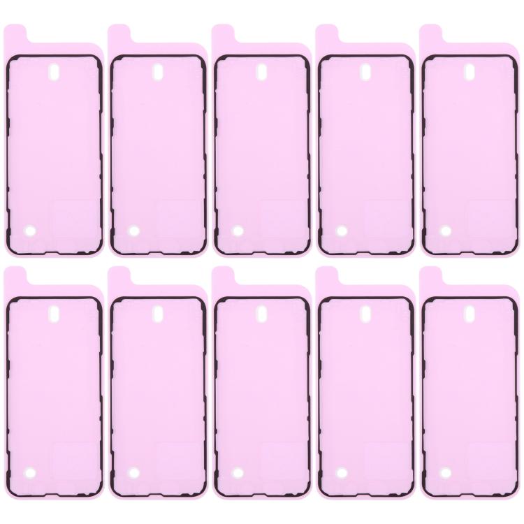 Lot de 10 joints adhésifs étanches pour cadre LCD OEM, compatibles avec les tests d'étanchéité., For iPhone 17 Pro Max, For iPhone 17 Pro, For iPhone 17, For iPhone Air, For iPhone 16 Pro Max, For iPhone 16 Pro, For iPhone 16 Plus, For iPhone 16       ...
