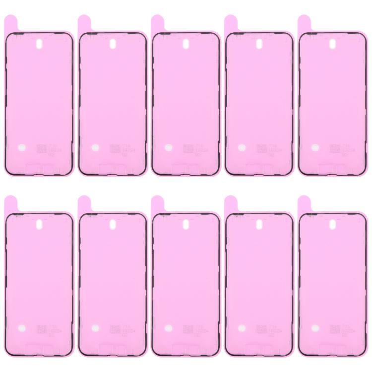 Lot de 10 joints adhésifs étanches pour cadre LCD OEM, compatibles avec les tests d'étanchéité., For iPhone 17 Pro Max, For iPhone 17 Pro, For iPhone 17, For iPhone Air, For iPhone 16 Pro Max, For iPhone 16 Pro, For iPhone 16 Plus, For iPhone 16       ...