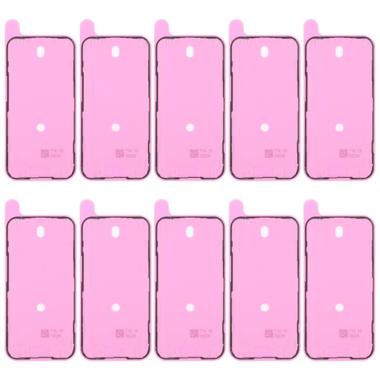 Lot de 10 joints adhésifs étanches pour cadre LCD OEM, compatibles avec les tests d'étanchéité., For iPhone 17 Pro Max, For iPhone 17 Pro, For iPhone 17, For iPhone Air, For iPhone 16 Pro Max, For iPhone 16 Pro, For iPhone 16 Plus, For iPhone 16       ...
