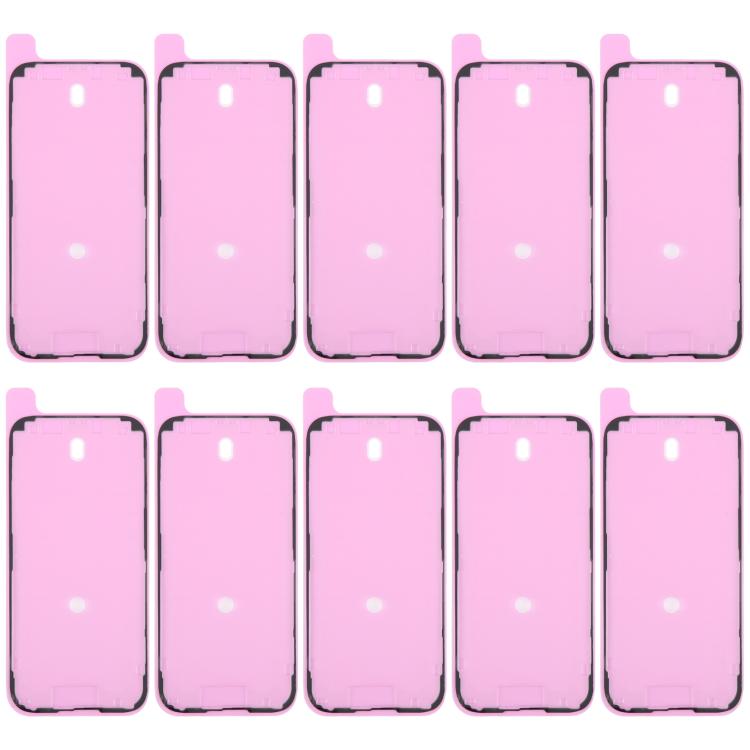 Lot de 10 joints adhésifs étanches pour cadre LCD OEM, compatibles avec les tests d'étanchéité., For iPhone 17 Pro Max, For iPhone 17 Pro, For iPhone 17, For iPhone Air, For iPhone 16 Pro Max, For iPhone 16 Pro, For iPhone 16 Plus, For iPhone 16       ...