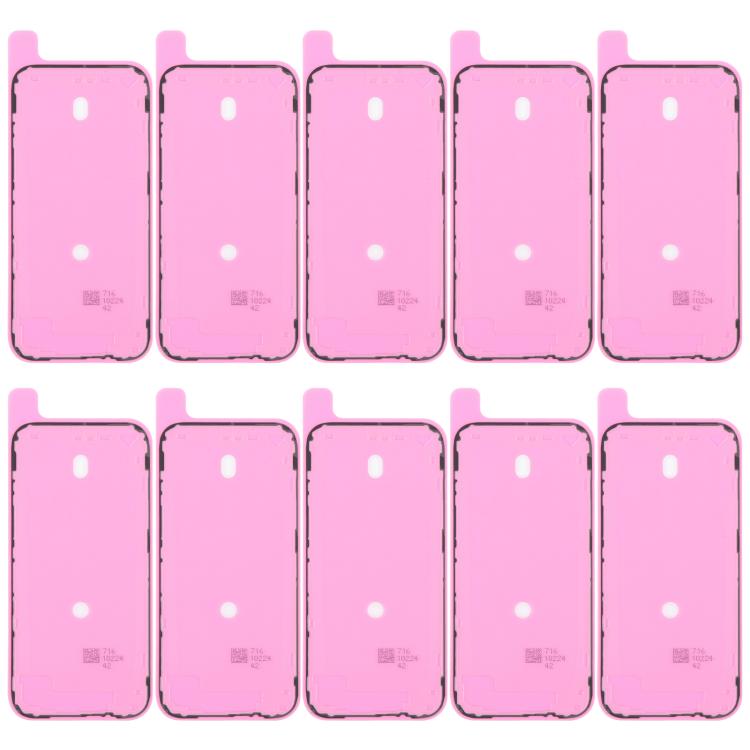 Lot de 10 joints adhésifs étanches pour cadre LCD OEM, compatibles avec les tests d'étanchéité., For iPhone 17 Pro Max, For iPhone 17 Pro, For iPhone 17, For iPhone Air, For iPhone 16 Pro Max, For iPhone 16 Pro, For iPhone 16 Plus, For iPhone 16       ...