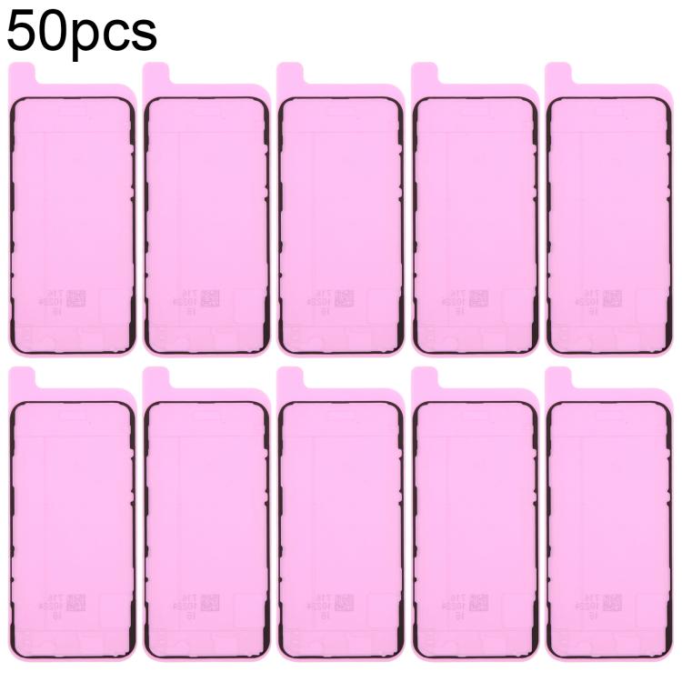 50 joints adhésifs étanches pour cadre LCD OEM, compatibles avec les tests d'étanchéité., For iPhone 17 Pro Max, For iPhone 17 Pro, For iPhone 17, For iPhone Air, For iPhone 16 Pro Max, For iPhone 16 Pro, For iPhone 16 Plus, For iPhone 16              ...