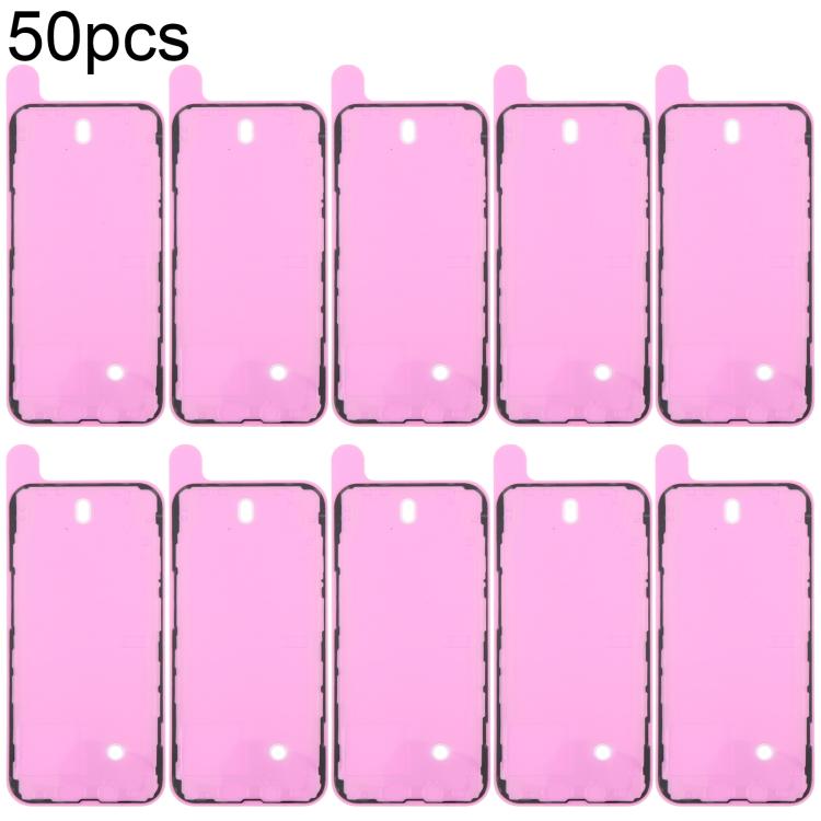 50 joints adhésifs étanches pour cadre LCD OEM, compatibles avec les tests d'étanchéité., For iPhone 17 Pro Max, For iPhone 17 Pro, For iPhone 17, For iPhone Air, For iPhone 16 Pro Max, For iPhone 16 Pro, For iPhone 16 Plus, For iPhone 16              ...