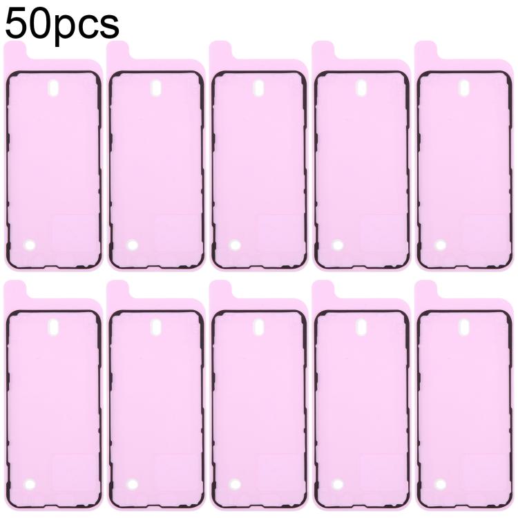 50 joints adhésifs étanches pour cadre LCD OEM, compatibles avec les tests d'étanchéité., For iPhone 17 Pro Max, For iPhone 17 Pro, For iPhone 17, For iPhone Air, For iPhone 16 Pro Max, For iPhone 16 Pro, For iPhone 16 Plus, For iPhone 16              ...