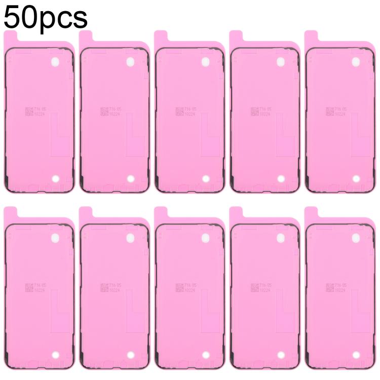 50 joints adhésifs étanches pour cadre LCD OEM, compatibles avec les tests d'étanchéité., For iPhone 17 Pro Max, For iPhone 17 Pro, For iPhone 17, For iPhone Air, For iPhone 16 Pro Max, For iPhone 16 Pro, For iPhone 16 Plus, For iPhone 16              ...