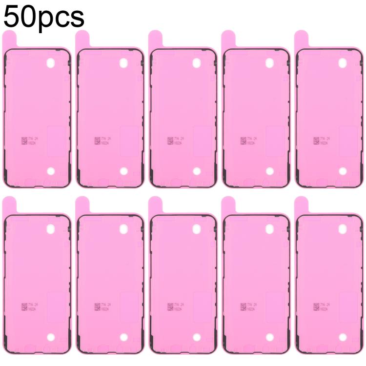 50 joints adhésifs étanches pour cadre LCD OEM, compatibles avec les tests d'étanchéité., For iPhone 17 Pro Max, For iPhone 17 Pro, For iPhone 17, For iPhone Air, For iPhone 16 Pro Max, For iPhone 16 Pro, For iPhone 16 Plus, For iPhone 16              ...