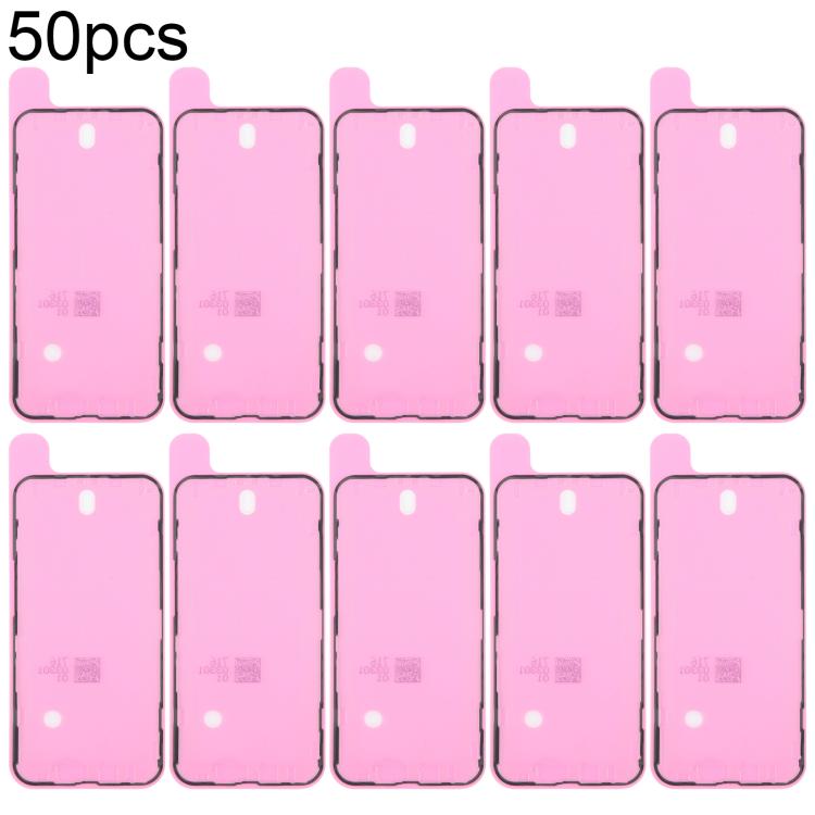 50 joints adhésifs étanches pour cadre LCD OEM, compatibles avec les tests d'étanchéité., For iPhone 17 Pro Max, For iPhone 17 Pro, For iPhone 17, For iPhone Air, For iPhone 16 Pro Max, For iPhone 16 Pro, For iPhone 16 Plus, For iPhone 16              ...