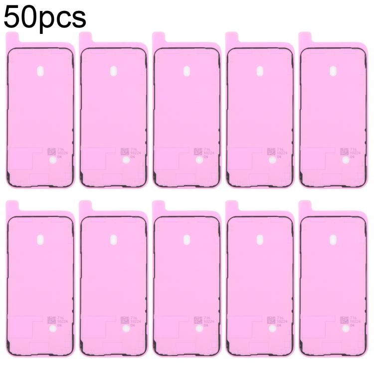50 joints adhésifs étanches pour cadre LCD OEM, compatibles avec les tests d'étanchéité., For iPhone 17 Pro Max, For iPhone 17 Pro, For iPhone 17, For iPhone Air, For iPhone 16 Pro Max, For iPhone 16 Pro, For iPhone 16 Plus, For iPhone 16              ...