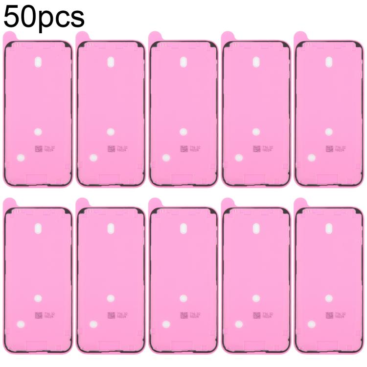 50 joints adhésifs étanches pour cadre LCD OEM, compatibles avec les tests d'étanchéité., For iPhone 17 Pro Max, For iPhone 17 Pro, For iPhone 17, For iPhone Air, For iPhone 16 Pro Max, For iPhone 16 Pro, For iPhone 16 Plus, For iPhone 16              ...