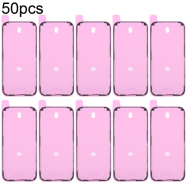 50 joints adhésifs étanches pour cadre LCD OEM, compatibles avec les tests d'étanchéité., For iPhone 17 Pro Max, For iPhone 17 Pro, For iPhone 17, For iPhone Air, For iPhone 16 Pro Max, For iPhone 16 Pro, For iPhone 16 Plus, For iPhone 16              ...