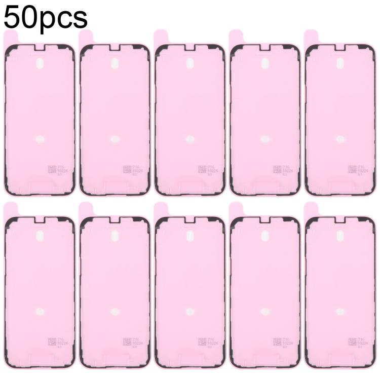50 joints adhésifs étanches pour cadre LCD OEM, compatibles avec les tests d'étanchéité., For iPhone 17 Pro Max, For iPhone 17 Pro, For iPhone 17, For iPhone Air, For iPhone 16 Pro Max, For iPhone 16 Pro, For iPhone 16 Plus, For iPhone 16              ...