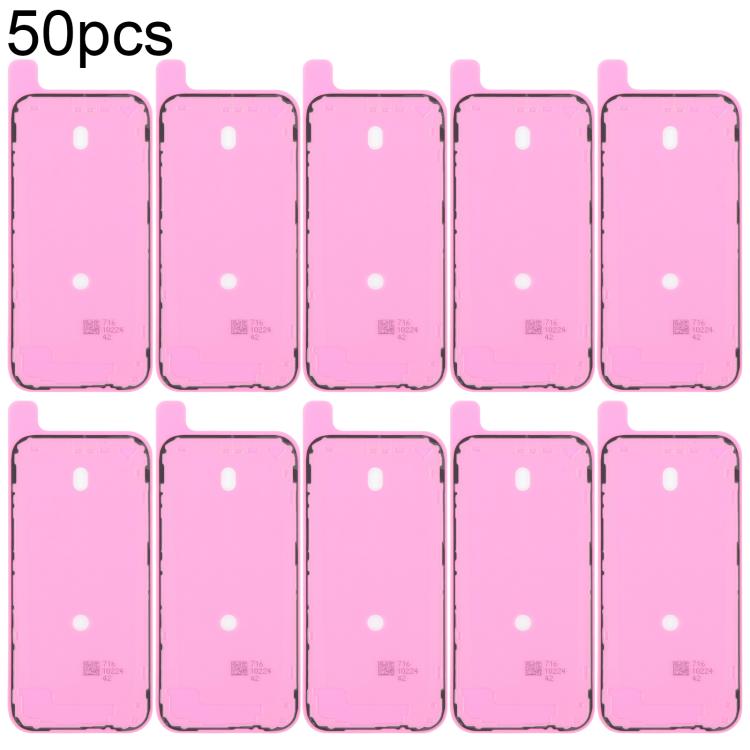 50 joints adhésifs étanches pour cadre LCD OEM, compatibles avec les tests d'étanchéité., For iPhone 17 Pro Max, For iPhone 17 Pro, For iPhone 17, For iPhone Air, For iPhone 16 Pro Max, For iPhone 16 Pro, For iPhone 16 Plus, For iPhone 16              ...