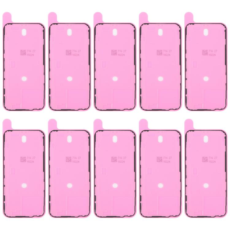 Lot de 10 adhésifs pour couvercle arrière de boîtier OEM, compatibles avec les tests d'étanchéité à l'air, For iPhone 14, For iPhone 14 Plus, For iPhone 15, For iPhone 15 Plus, For iPhone 15 Pro Max, For iPhone 15 Pro, For iPhone 16, For iPhone 16 Plus...
