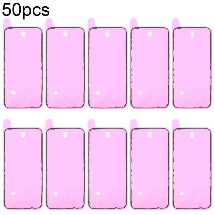 50 adhésifs pour couvercle arrière de boîtier OEM, compatibles avec les tests d'étanchéité à l'air, For iPhone 14, For iPhone 14 Plus, For iPhone 15, For iPhone 15 Plus, For iPhone 15 Pro Max, For iPhone 15 Pro, For iPhone 16, For iPhone 16 Plus       ...
