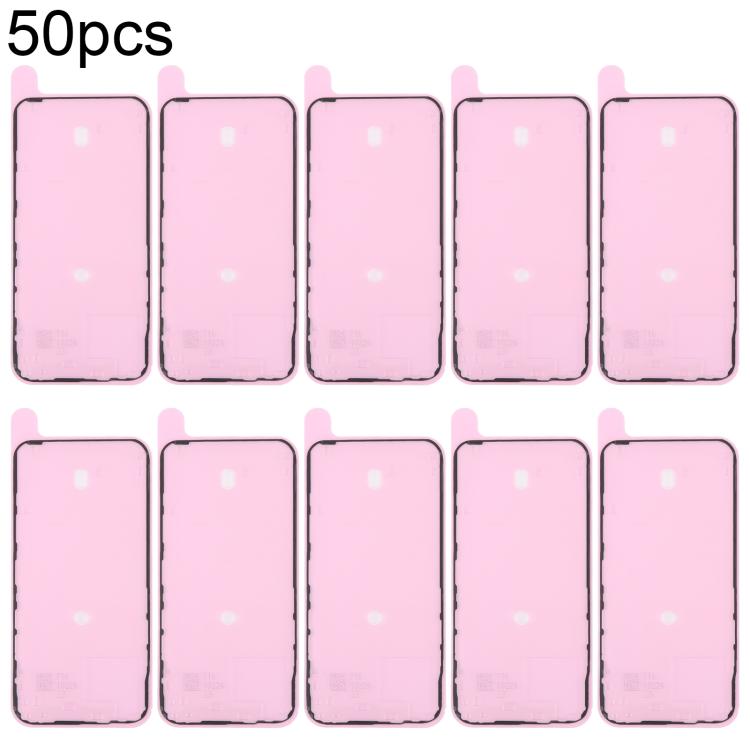 50 adhésifs pour couvercle arrière de boîtier OEM, compatibles avec les tests d'étanchéité à l'air, For iPhone 14, For iPhone 14 Plus, For iPhone 15, For iPhone 15 Plus, For iPhone 15 Pro Max, For iPhone 15 Pro, For iPhone 16, For iPhone 16 Plus       ...
