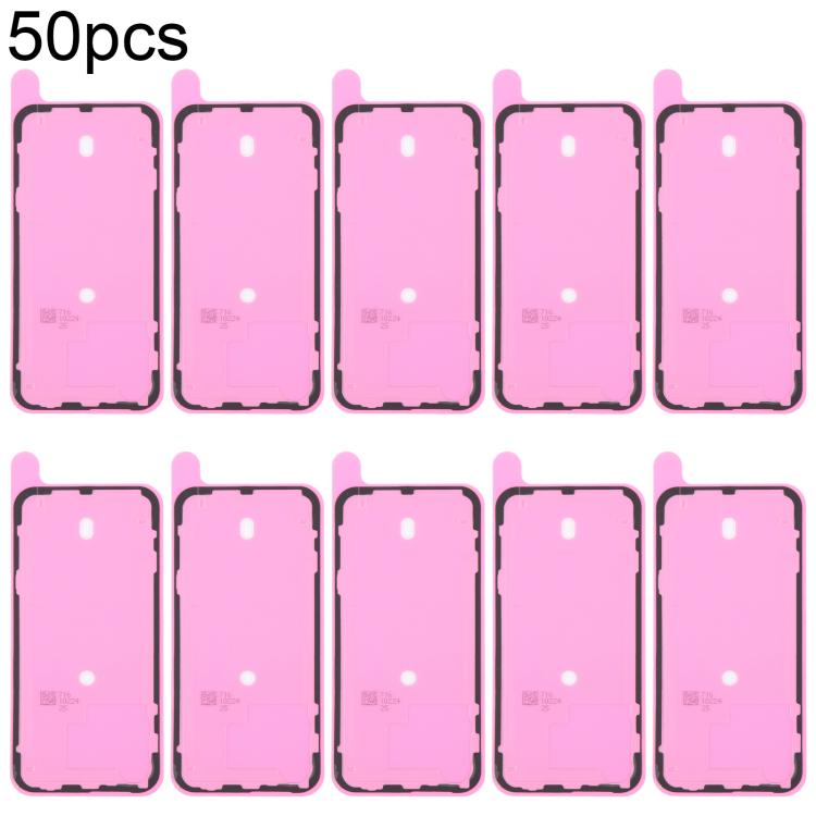 50 adhésifs pour couvercle arrière de boîtier OEM, compatibles avec les tests d'étanchéité à l'air, For iPhone 14, For iPhone 14 Plus, For iPhone 15, For iPhone 15 Plus, For iPhone 15 Pro Max, For iPhone 15 Pro, For iPhone 16, For iPhone 16 Plus       ...