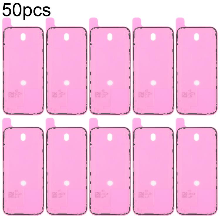 50 adhésifs pour couvercle arrière de boîtier OEM, compatibles avec les tests d'étanchéité à l'air, For iPhone 14, For iPhone 14 Plus, For iPhone 15, For iPhone 15 Plus, For iPhone 15 Pro Max, For iPhone 15 Pro, For iPhone 16, For iPhone 16 Plus       ...