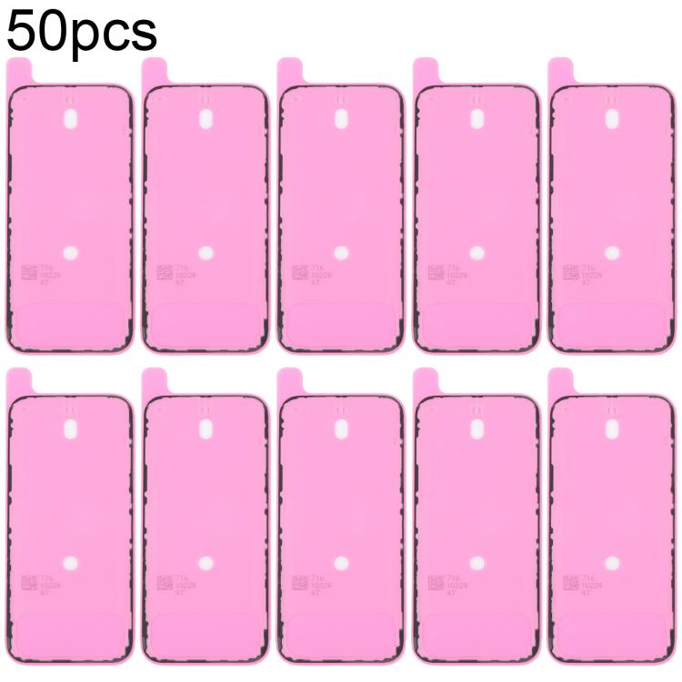 50 adhésifs pour couvercle arrière de boîtier OEM, compatibles avec les tests d'étanchéité à l'air, For iPhone 14, For iPhone 14 Plus, For iPhone 15, For iPhone 15 Plus, For iPhone 15 Pro Max, For iPhone 15 Pro, For iPhone 16, For iPhone 16 Plus       ...