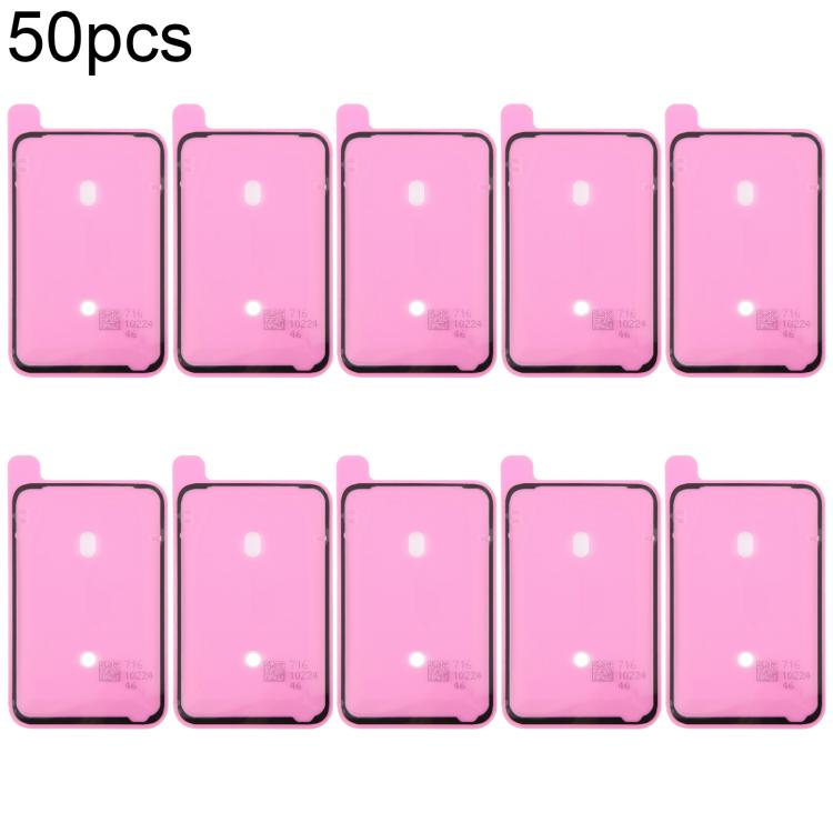 50 adhésifs pour couvercle arrière de boîtier OEM, compatibles avec les tests d'étanchéité à l'air, For iPhone 14, For iPhone 14 Plus, For iPhone 15, For iPhone 15 Plus, For iPhone 15 Pro Max, For iPhone 15 Pro, For iPhone 16, For iPhone 16 Plus       ...