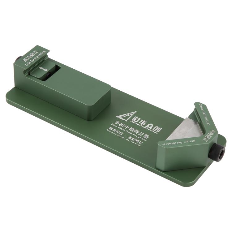 Outil de redressement universel pour châssis de téléphone à bord droit / coin en R, Universal Straightening Tool