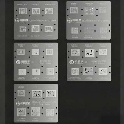 Kit de plateforme universel JTX T4 Max pour le retrait de colle et l'étamage des puces RAM iPhone/Samsung/Hisilicon/Android