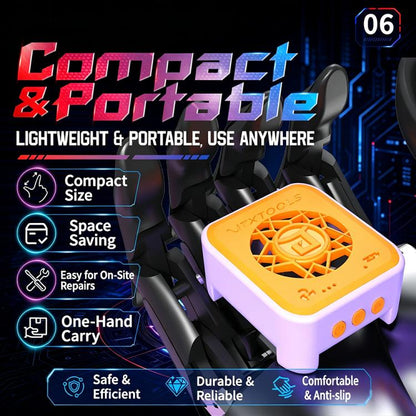 Lampe de polymérisation UV 2-en-1 pour la réparation de cartes mères de téléphones portables avec ventilateurs de refroidissement